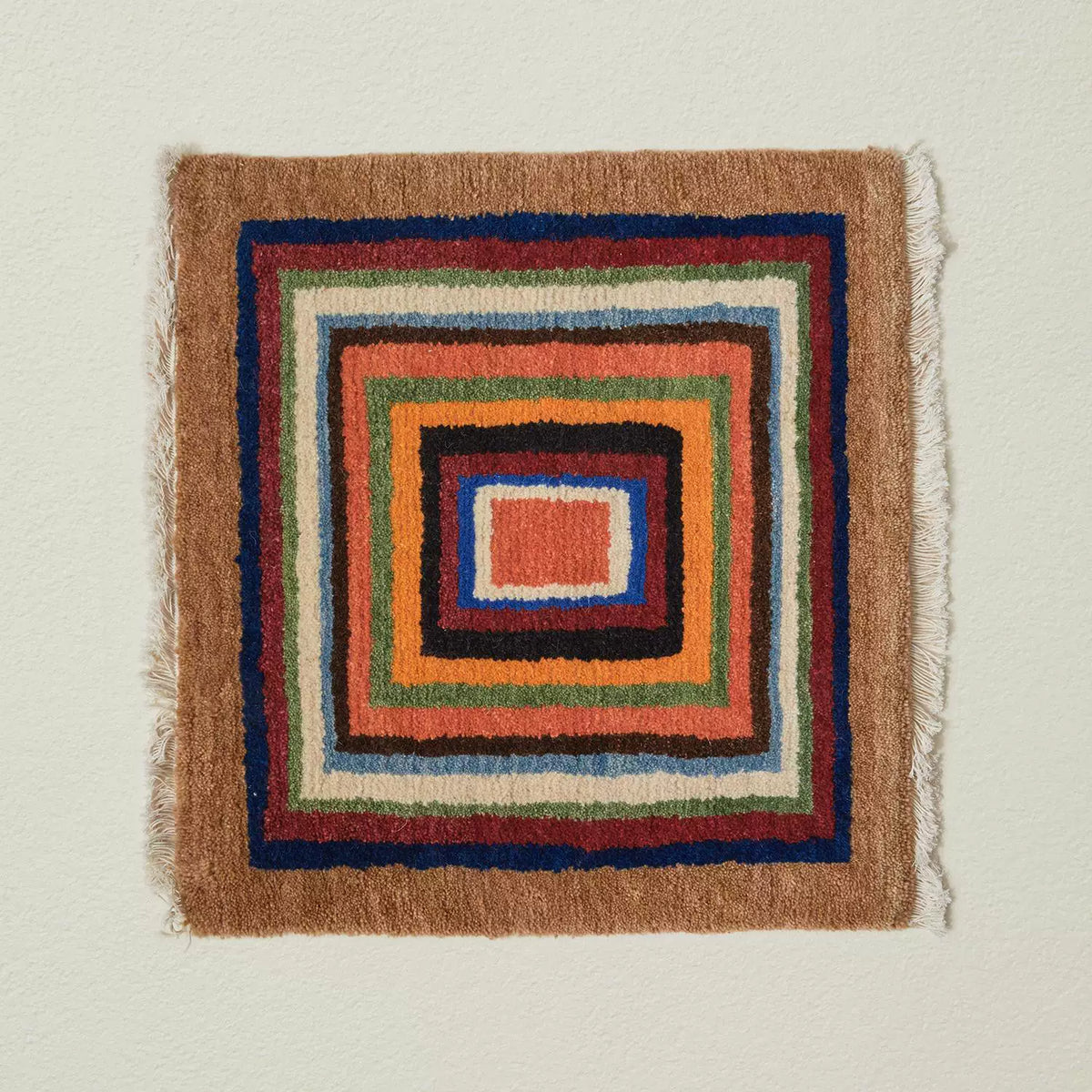 The Highland Wool Seat Mat | Hand-Spun & Knotted Artifact