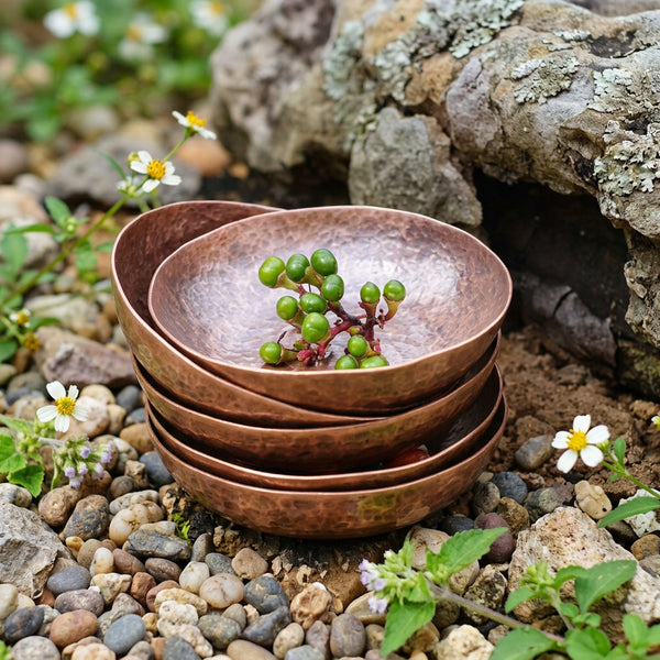 The Sprout Vessel | Hand-Hammered Copper