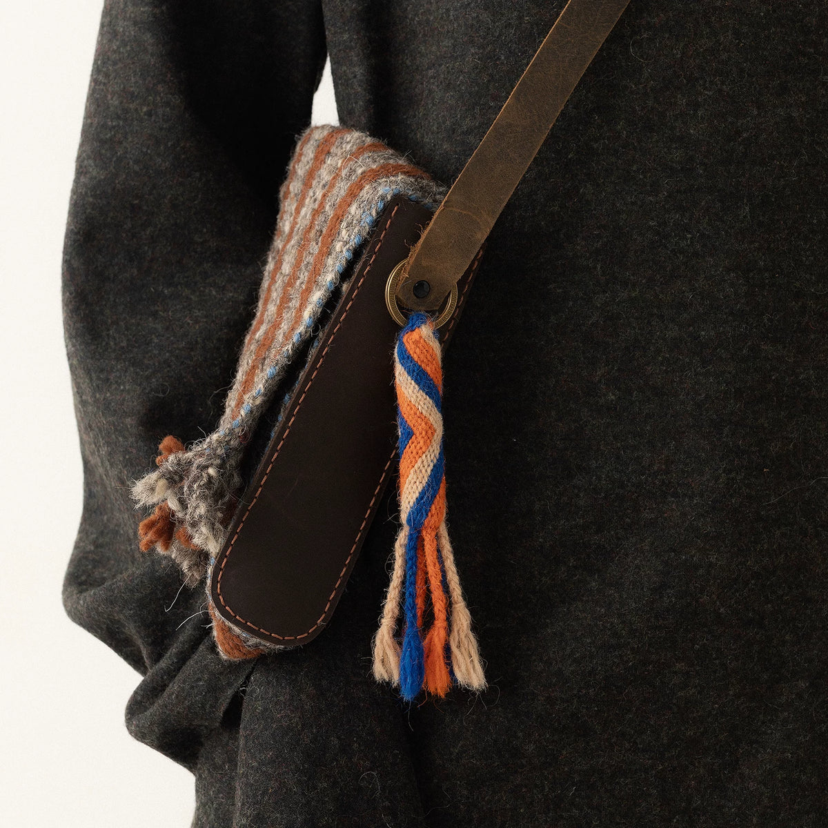 The Guardian Charm | Hand-Spun Wool & Brass
