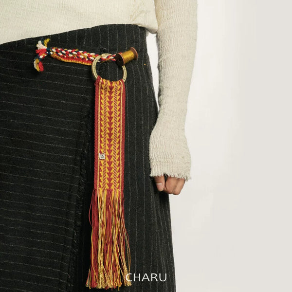 The Nomadic Sash | Hand-Woven Guardian