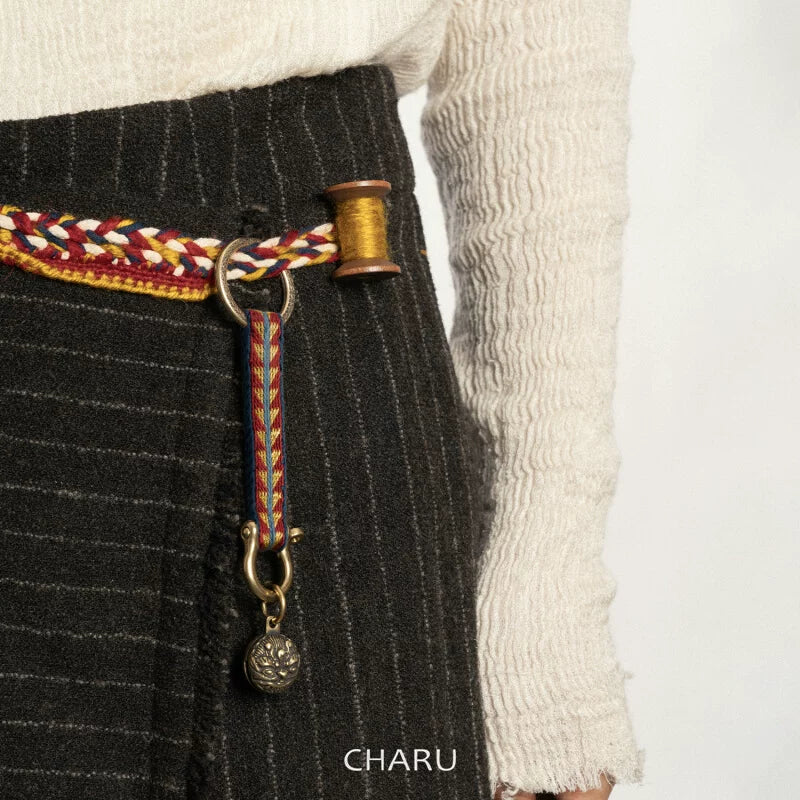 The Nomadic Keychain | Hand-Woven Artisan Edition