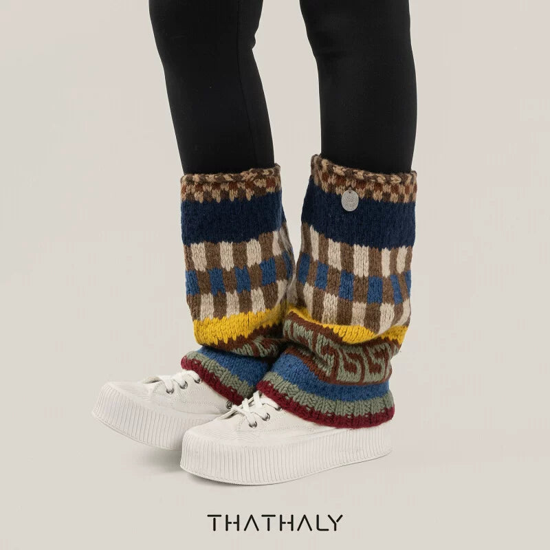 The Nomadic Leg Warmers | Hand-Woven Wool