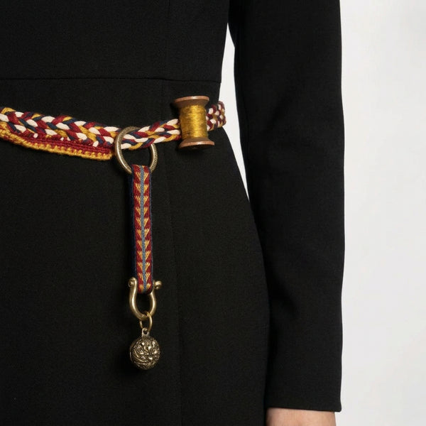 The Nomadic Keychain | Hand-Woven Artisan Edition